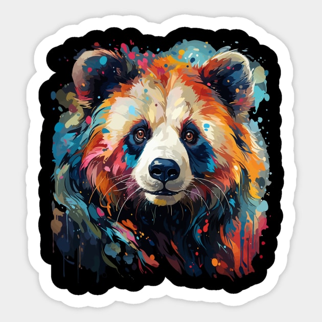 Panda Rainbow Sticker by JH Mart